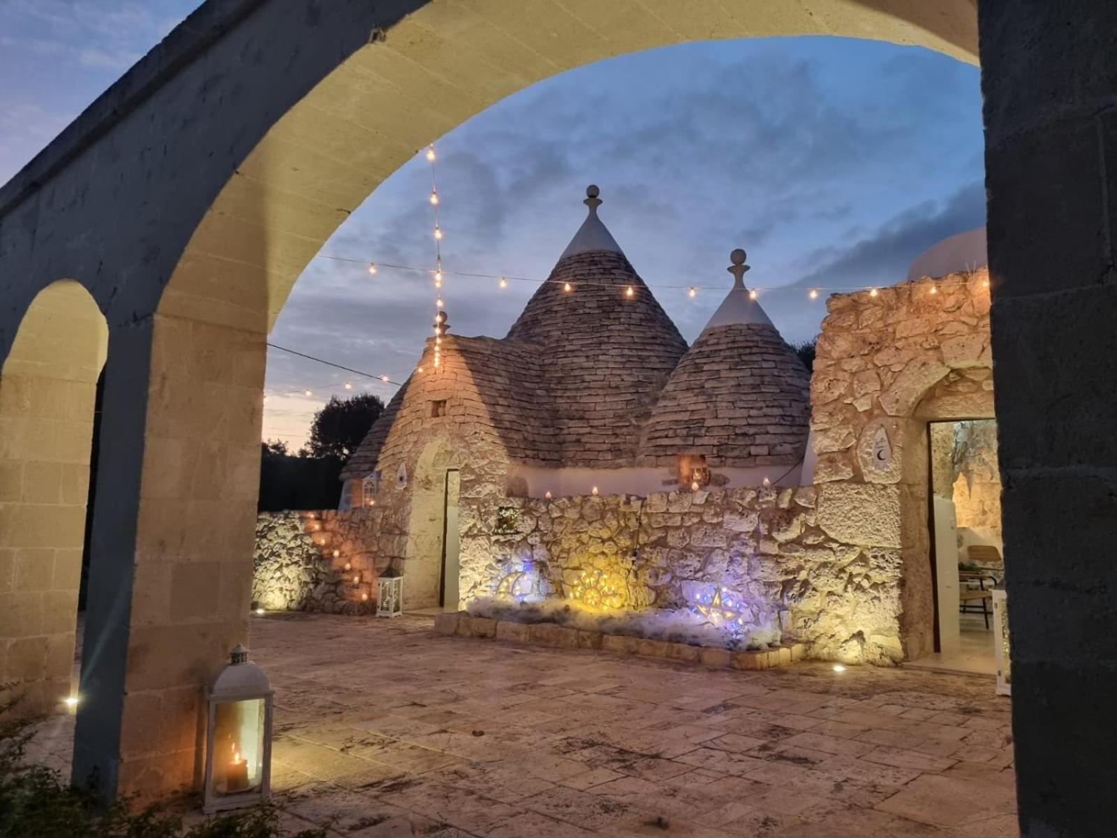 Bed and Breakfast Trulli Di Spinaruta Гротталье Экстерьер фото